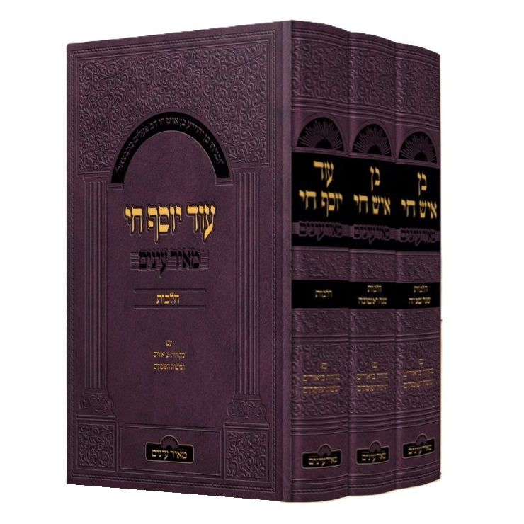 בן איש חי ועוד יוסף חי מאיר עינים ג"כ